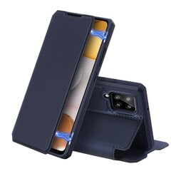 Dux Ducis Skin X Bookcase, piemērots Samsung Galaxy A42 5G, zils cena un informācija | Telefonu vāciņi, maciņi | 220.lv