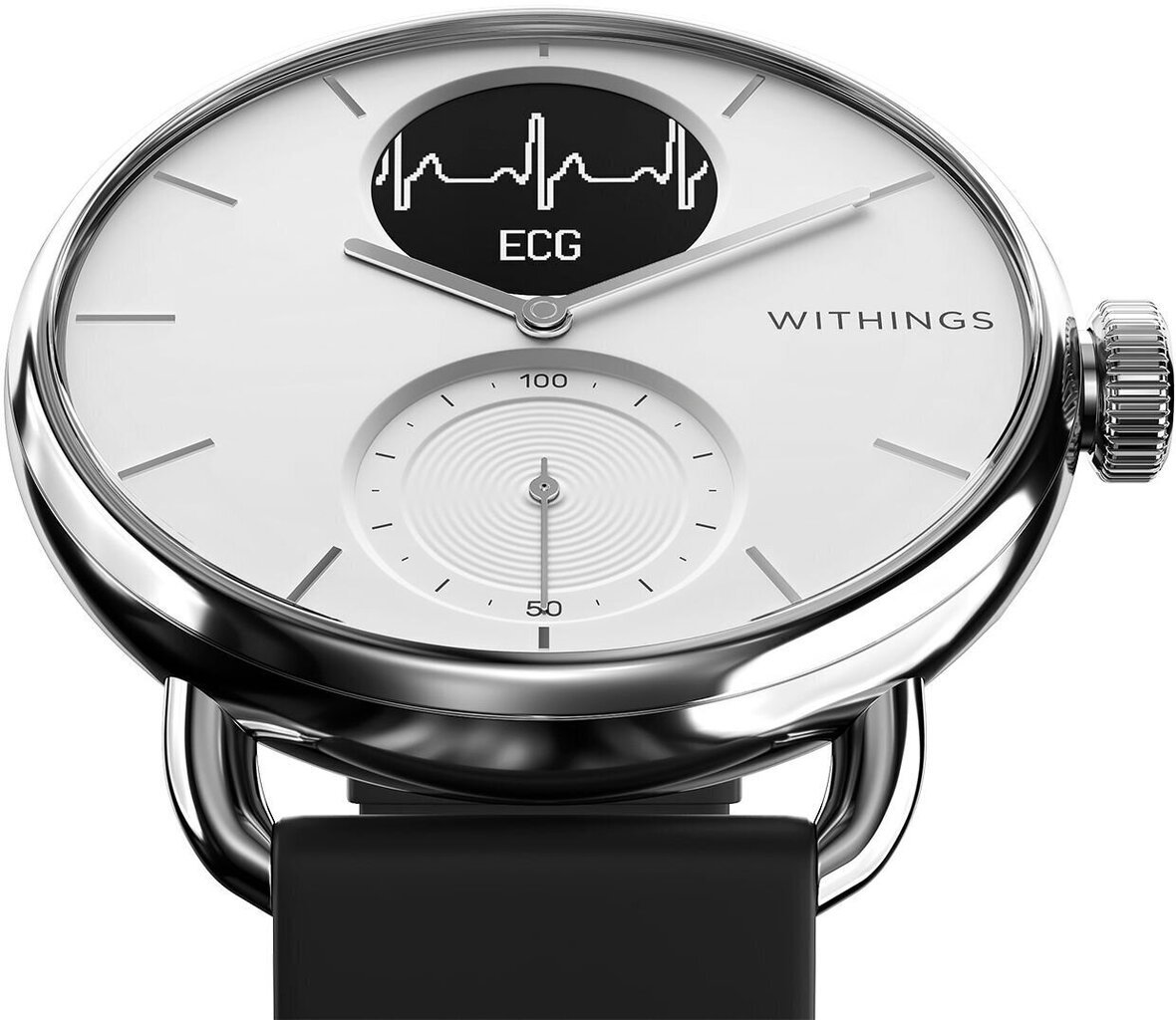 Viedais pulkstenis Withings ScanWatch (42 mm) cena un informācija | Viedpulksteņi (smartwatch) | 220.lv