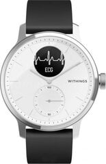 Withings ScanWatch Hybrid White цена и информация | Смарт-часы (smartwatch) | 220.lv