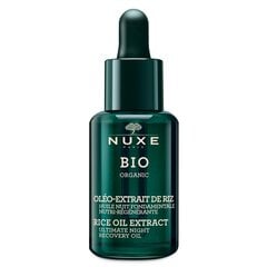 Nuxe atjaunojoša eļļa “BIO Ultimate Night Recovery Oil 30 ml цена и информация | Сыворотки для лица, масла | 220.lv