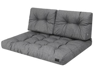Подушка на сиденье поддона Hobbygarden Leo 120x80см, темно-серая цена и информация | Подушки, наволочки, чехлы | 220.lv
