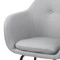 Šūpuļkrēsls Selsey Enisa, pelēks cena un informācija | Atpūtas krēsli | 220.lv
