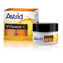 Дневной крем для лица Astrid Vitamin C 50 мл цена и информация | Наносите на чистую кожу лица. Подержите около 10-15 минут и смойте водой. | 220.lv