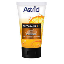 Pīlinga sejas gels Astrid Vitamin C 150 ml cena un informācija | Sejas ādas kopšana | 220.lv