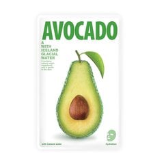 Листовая маска для лица Blue Dot Avocado 20 г цена и информация | Маски для лица, патчи для глаз | 220.lv