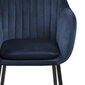 Krēsls Selsey Elidi, tumši zils cena un informācija | Virtuves un ēdamistabas krēsli | 220.lv