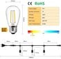 LED āra vītne G.LUX GR-LED-STRING 20W цена и информация | Āra apgaismojums | 220.lv