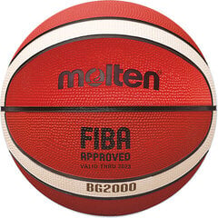 Basketbola bumba Molten B5G2000 FIBA, 5. izmērs цена и информация | Баскетбольные мячи | 220.lv