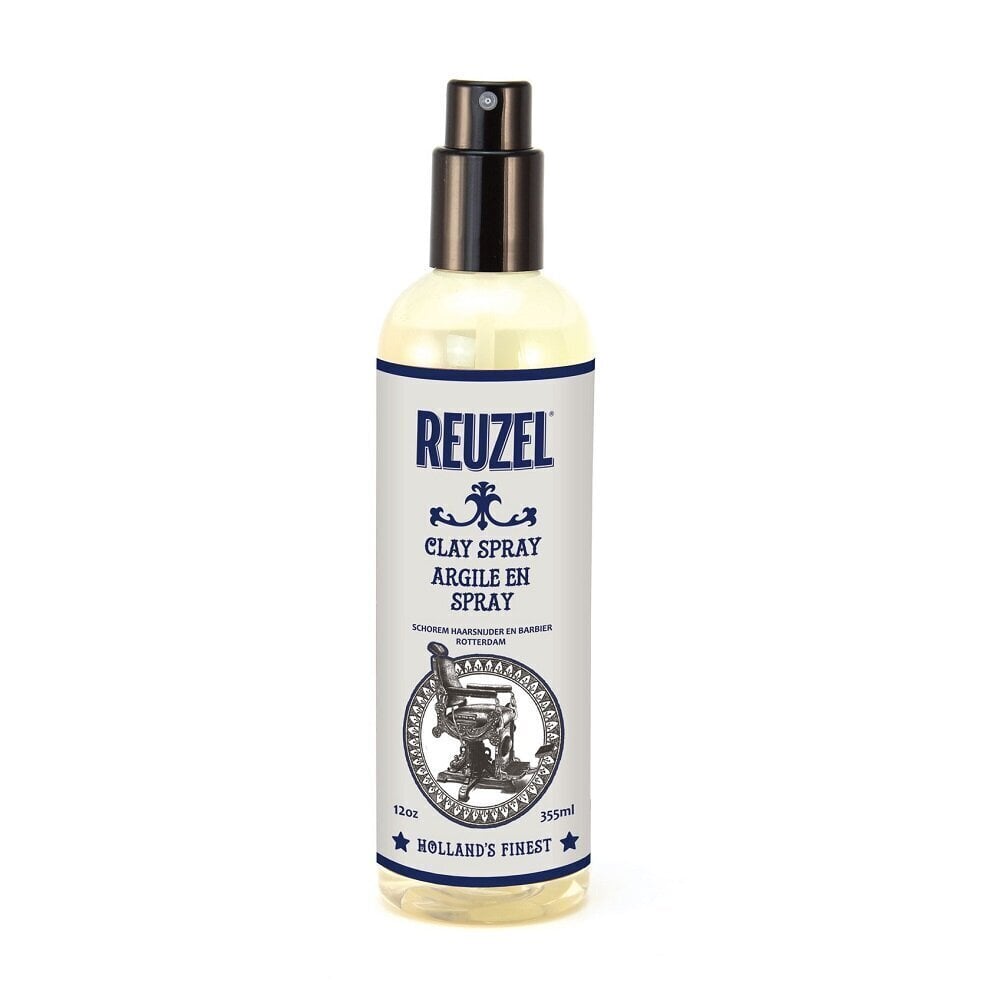 Apjoms sniedzošs matu sprejs Reuzel Hollands Finest Clay Spray 355 ml цена и информация | Matu veidošanas līdzekļi | 220.lv