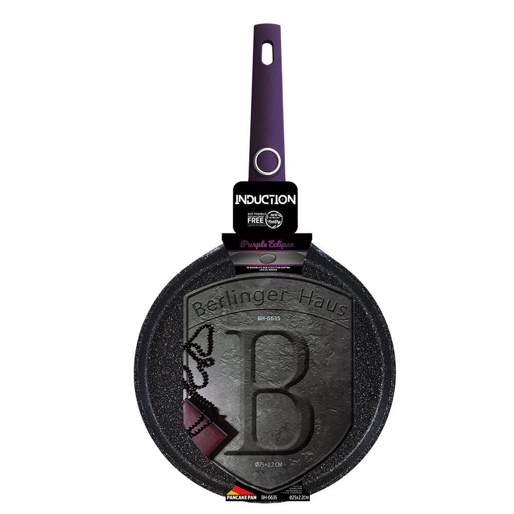 Berlinger Haus pankūku panna Purple Eclipse Collection, 25 cm cena un informācija | Pannas | 220.lv