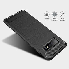 Чехол Carbon для Samsung Galaxy A32 5G, черный цена и информация | Чехлы для телефонов | 220.lv