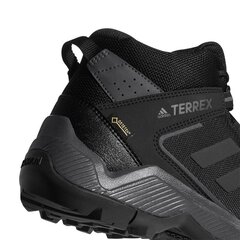 Adidas Pusgarie zābaki Terrex Eastrail Mid Black cena un informācija | Sporta apavi vīriešiem | 220.lv