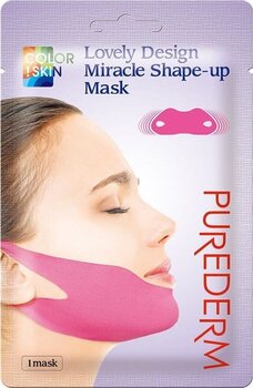 Маска для подбородка из гидрогеляPurederm 10 г цена и информация | Маски для лица, патчи для глаз | 220.lv