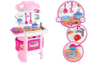 Virtuve ar skaņām un tvaika efektu, 81 cm cena un informācija | Rotaļlietas meitenēm | 220.lv