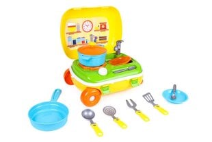 Детская кухонька в чемодане цена и информация | Игрушки для девочек | 220.lv