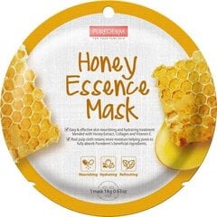 Loksnes sejas maska Purederm Honey 18 g cena un informācija | Sejas maskas, acu maskas | 220.lv