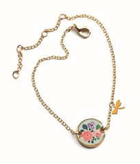 Красивый браслет с медальоном - Цветы, DJECO DD038304 цена и информация | Аксессуары для детей | 220.lv