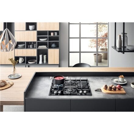 Hotpoint HAGS 61F/BK cena un informācija | Plīts virsmas | 220.lv