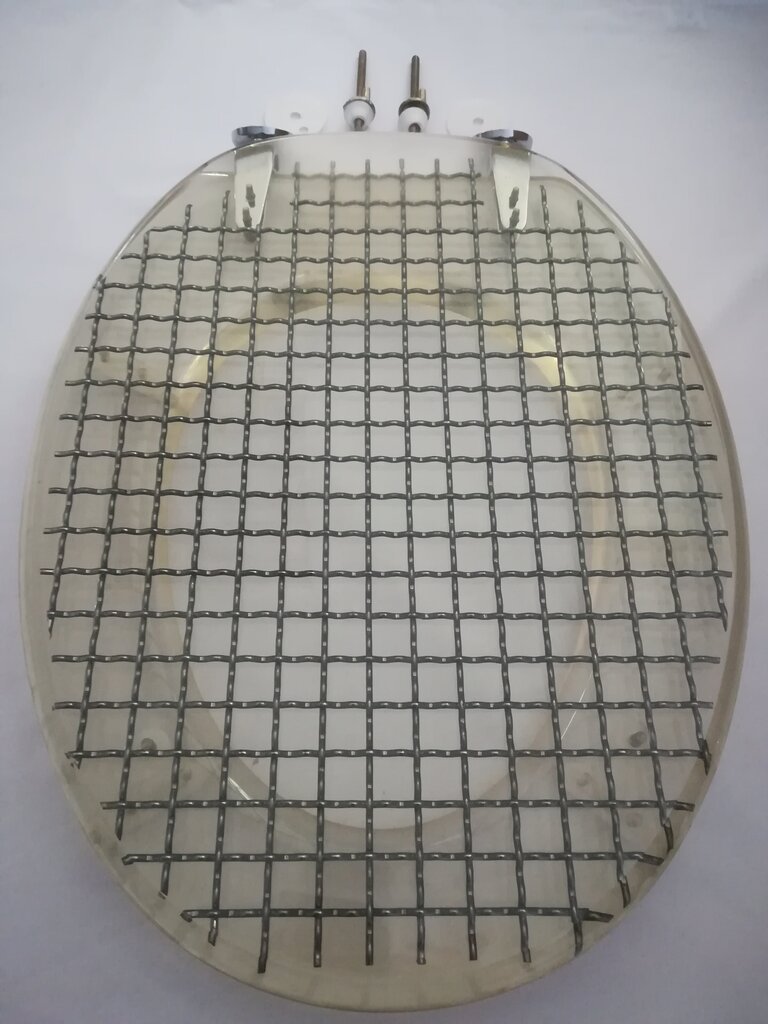 TIGER tualetes poda pārvalks ALCATRAZ, caurspīdīgs цена и информация | Piederumi tualetes podiem un bidē | 220.lv