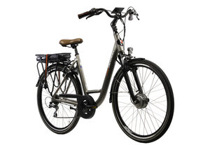 Elektriskais velosipēds Devron 28120 28", sudraba cena un informācija | Elektrovelosipēdi | 220.lv