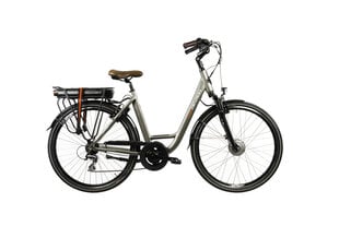 Elektriskais velosipēds Devron 28120 28", sudraba cena un informācija | Elektrovelosipēdi | 220.lv