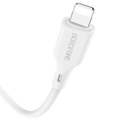 USB kabelis Borofone BX49 PD Type-C uz Lightning 1.0m, balts cena un informācija | Savienotājkabeļi | 220.lv