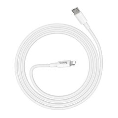 Кабель Lightning - Type C PD (быстрая зарядка)  Hoco X56 1.0 м 3A 18W, провод USB C на Lightning for Apple iPhone, белый цена и информация | Кабели для телефонов | 220.lv