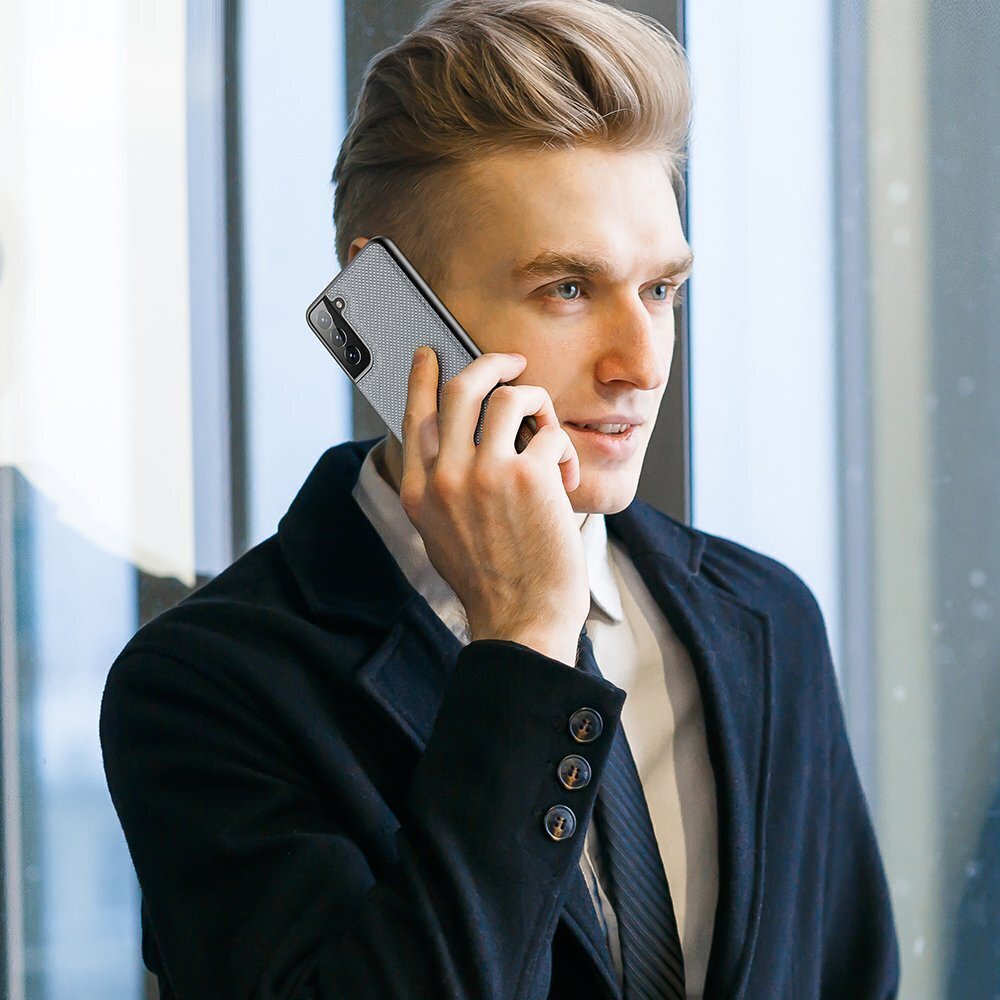 Telefona maciņš Dux Ducis Fino, piemērots Samsung Galaxy S21+ 5G (S21 Plus 5G), zils цена и информация | Telefonu vāciņi, maciņi | 220.lv