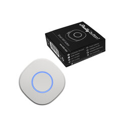 Умный миниатюрный Wi-Fi многоканальный переключатель Shelly button1, белый цена и информация | Системы безопасности, контроллеры | 220.lv