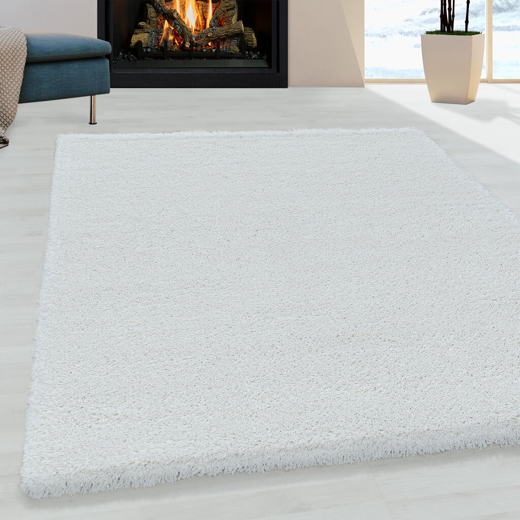 Ayyildiz paklājs Fluffy White 3500 160x230 cm cena un informācija | Paklāji | 220.lv