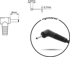 Mitsu 19V 2.1A, 40W cena un informācija | Lādētāji portatīvajiem datoriem | 220.lv