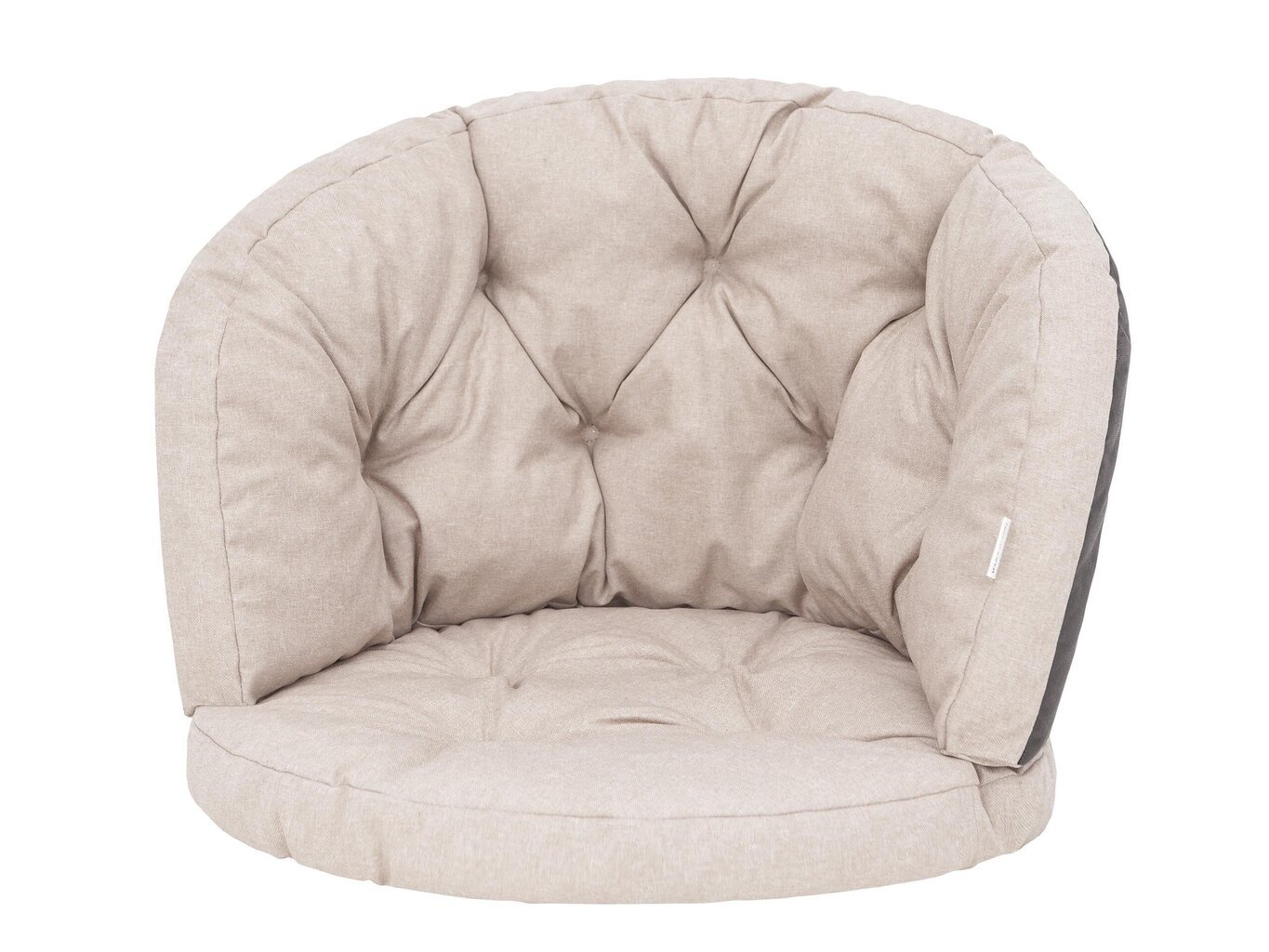 Spilvens krēslam Hobbygarden Amanda Prestige 50x50 cm, smilškrāsas cena un informācija | Krēslu paliktņi | 220.lv