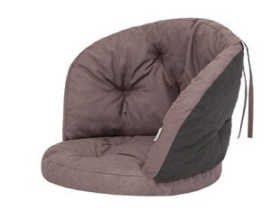 Подушка для кресла Hobbygarden Amanda Prestige 50x50 см, коричневая цена и информация | Подушки, наволочки, чехлы | 220.lv