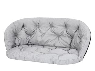 Spilvens dīvānam Hobbygarden Amanda Prestige 100x50 cm, pelēks cena un informācija | Krēslu paliktņi | 220.lv