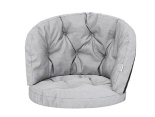 Подушка для кресла Hobbygarden Amanda Prestige 50x50 см, серая цена и информация | Подушки, наволочки, чехлы | 220.lv
