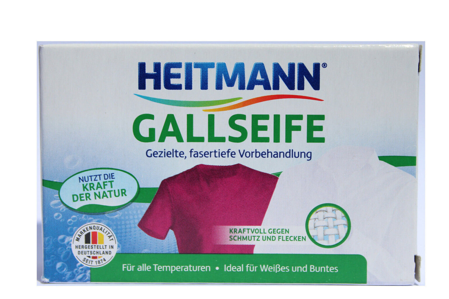 Ziepes traipu noņemšanai Heitmann Galseife, 100 g цена и информация | Veļas mazgāšanas līdzekļi | 220.lv