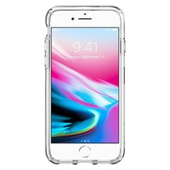 Silikona telefona vāciņš priekš Apple iPhone 7 / 8 / SE 2020, Spigen Ultra Hybrid 2, caurspīdīgs цена и информация | Чехлы для телефонов | 220.lv