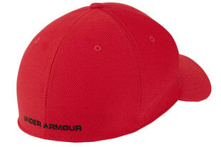 Cepure ar nagu vīriešiem UA Men's Blitzing 3.0 Cap 1305036-600, sarkana cena un informācija | Vīriešu cepures, šalles, cimdi | 220.lv