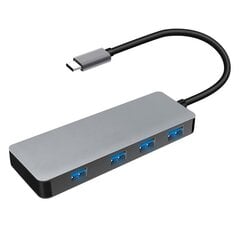 USB Hubs 1 x 4 sadalītājs Platinet PMMA9071, melns cena un informācija | Adapteri un USB centrmezgli | 220.lv