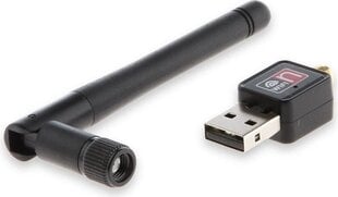 Bezvadu Wi-Fi Adapteris, Savio CL-63 (USB 2.0, Wireless, 150Mbps, IEEE 802.11b/g/n) цена и информация | Адаптеры и USB разветвители | 220.lv