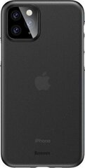 Maciņš Baseus Wing Apple iPhone 11 Pro Max melns WIAPIPH65S-01 cena un informācija | Telefonu vāciņi, maciņi | 220.lv