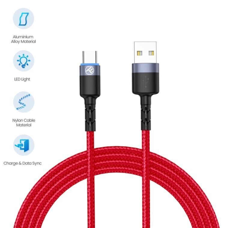 Tellur, TLL155334, Usb-C, 1,2 m цена и информация | Savienotājkabeļi | 220.lv