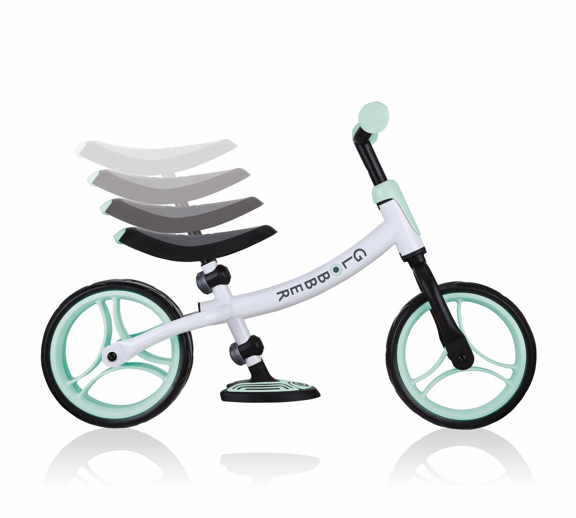 Balansa velosipēds Globber Go Bike Duo, piparmētru, 614-206 cena un informācija | Balansa velosipēdi | 220.lv