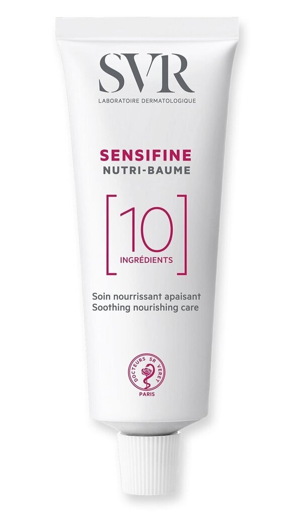 Nomierinošs sejas balzams SVR Sensifin Nutri-Balm 40 ml cena un informācija | Sejas krēmi | 220.lv