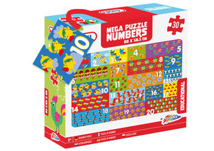 Головоломка Grafix Giant Number Activity, 30 d. цена и информация | Пазлы | 220.lv