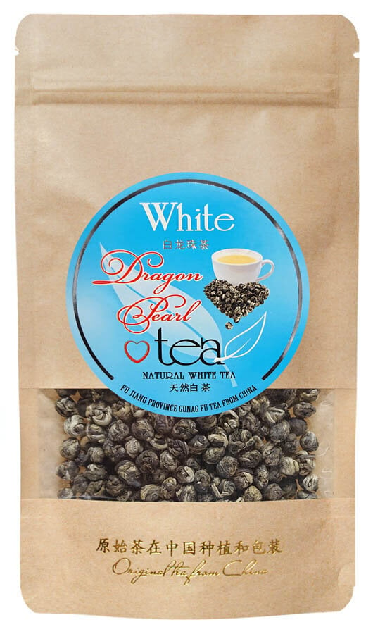 „DRAGON PEARL” White tea - Ekskluzīva Ķīnas Baltā tēja „Pūķa pērle”, 100g цена и информация | Tēja | 220.lv