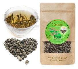 „DRAGON PEARL” Green tea - Ekskluzīva Ķīnas Zaļā tēja „Pūķa pērle”, 100g cena un informācija | Tēja | 220.lv