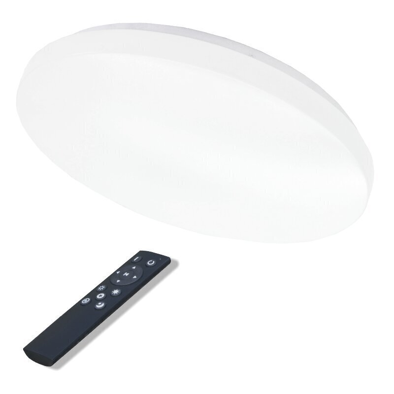 Apaļš LED gaismeklis "SOPOT" 2x24W cena un informācija | Griestu lampas | 220.lv