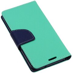 Hallo Fancy Case Чехол-книжка для телефона LG H870 G6 Зеленый - Синий цена и информация | Чехлы для телефонов | 220.lv