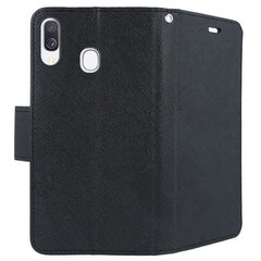 Hallo Fancy Book Case Grāmatveida Maks Telefonam Samsung N770 Galaxy Note 10 Lite Melns cena un informācija | Telefonu vāciņi, maciņi | 220.lv